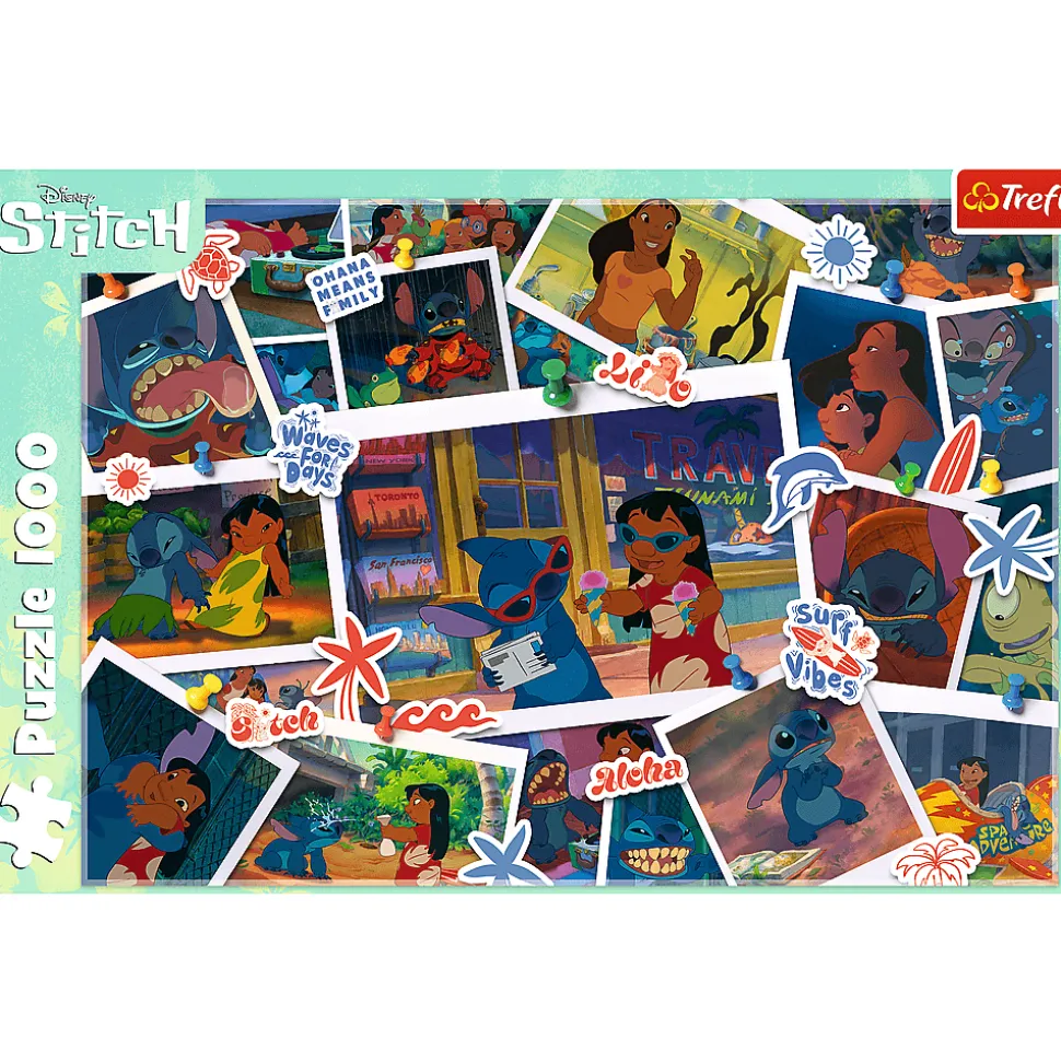 Puzzle Lilo & Stitch 1000 el. Lilo i Stitch na wakacjach