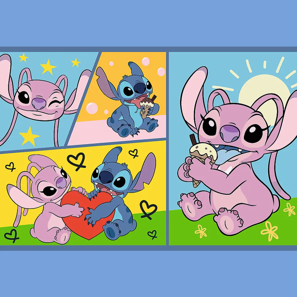 Puzzle Lilo & Stitch 2 x 70 el. Ze Stitchem nie ma nudy