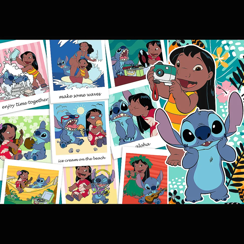 Puzzle Lilo & Stitch 2 x 200 el. Wesołe życie Stitcha