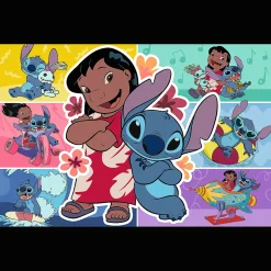 Puzzle Lilo & Stitch 2 x 200 el. Wesołe życie Stitcha