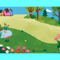 Puzzle magnetyczne Rodzina Treflików Treflikowy dzień