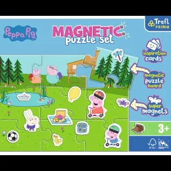 Puzzle magnetyczne Świnka Peppa Zabawy Peppy