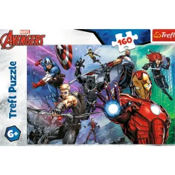 Puzzle Marvel 160 el. Zawsze gotowi bohaterowie