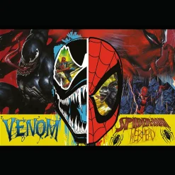 Puzzle Marvel 2 x 200 el. Dzień i noc Spidermana