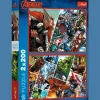 Puzzle Marvel 2 x 200 el. Obrońcy świata