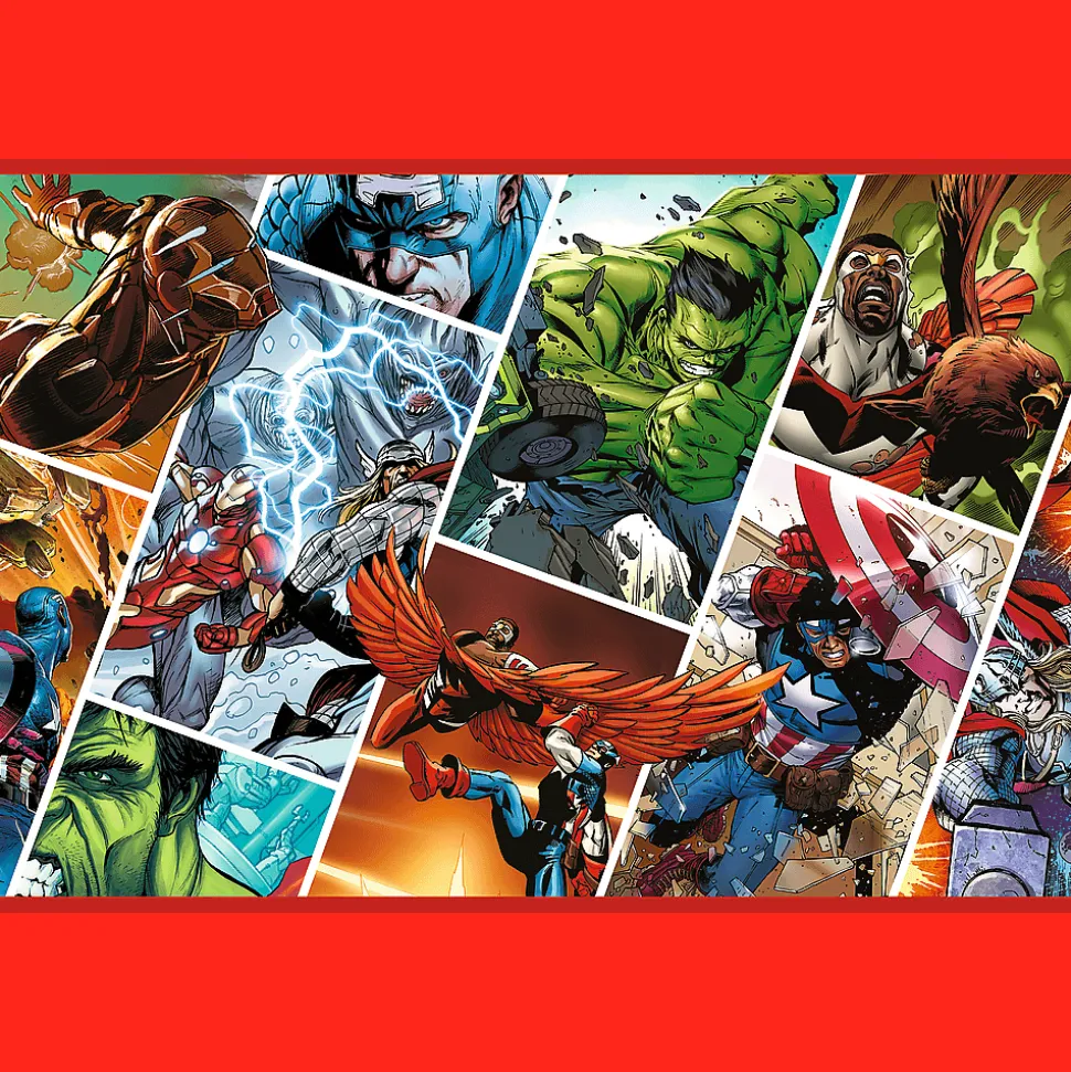 Puzzle Marvel 2 x 200 el. Obrońcy świata