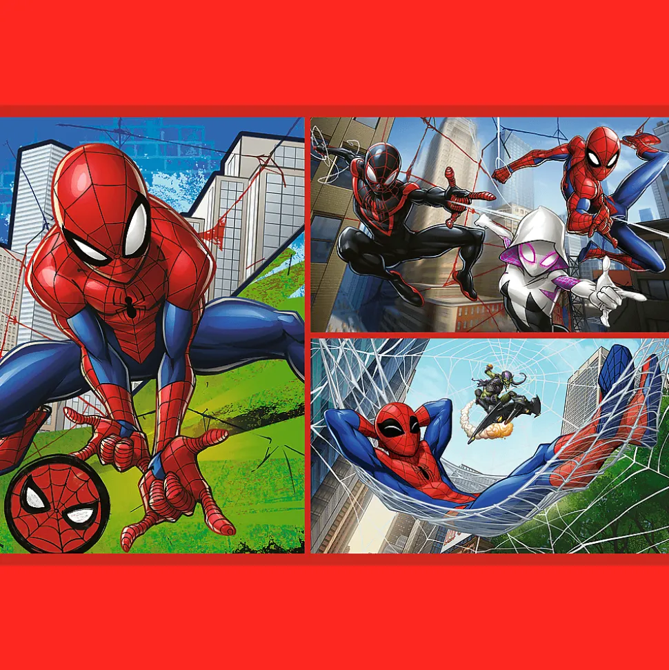 Puzzle Marvel 2 x 70 el. Pajęcze historie