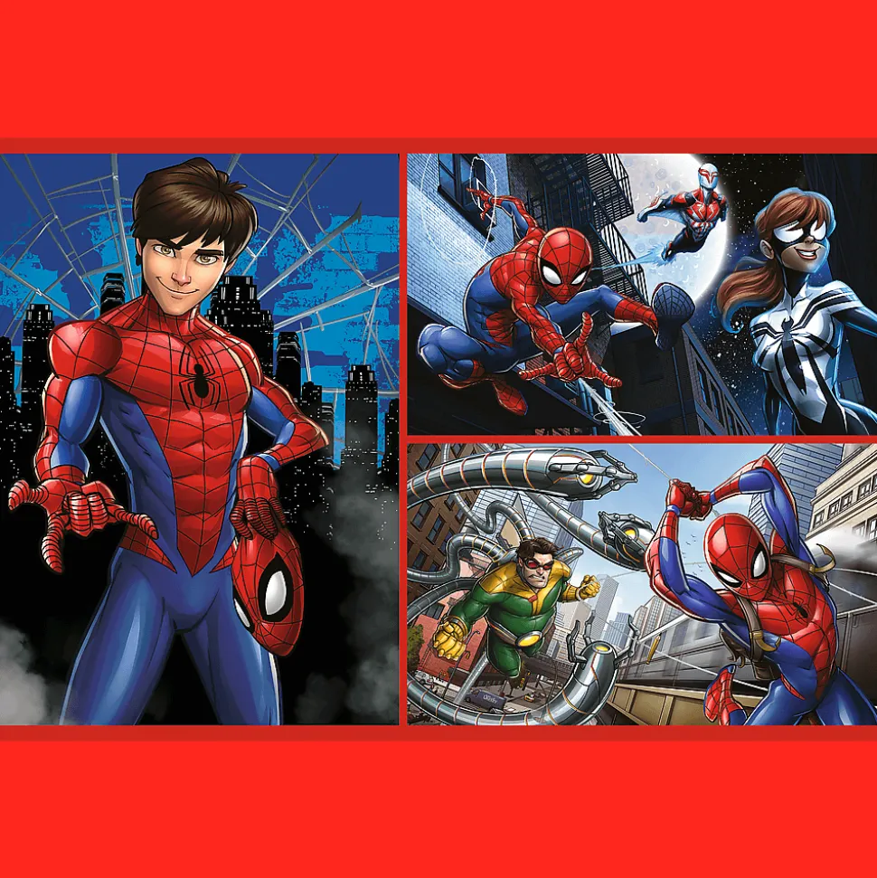 Puzzle Marvel 2 x 70 el. Pajęcze historie