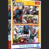 Puzzle Marvel 2 x 70 el. Zostań bohaterem