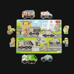 Puzzle Medium 8 el. Miasto