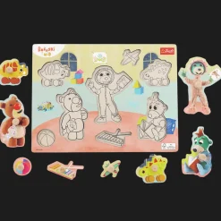 Puzzle medium Bobaski i Miś