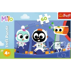 Puzzle Milo 60 el. Czas poznać Milo