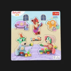 Puzzle Mini Bobaski i Miś