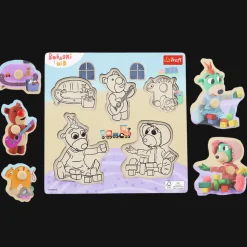 Puzzle Mini Bobaski i Miś