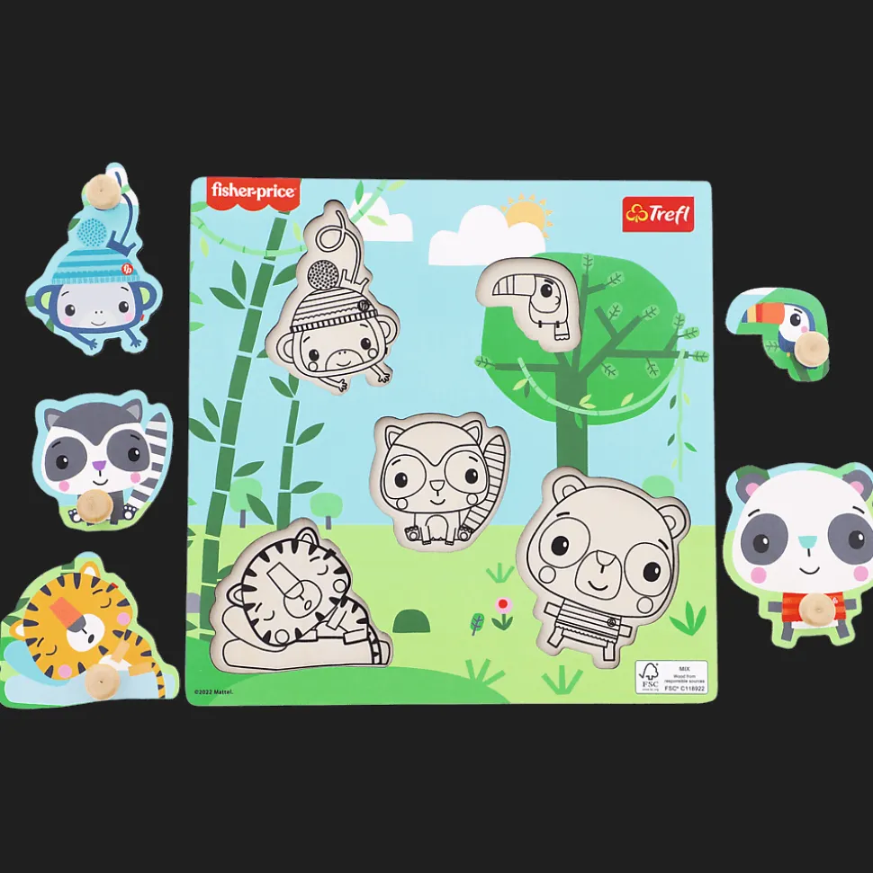 Puzzle mini Fisher Price Jungle