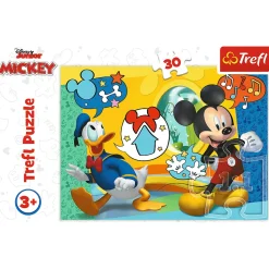 Puzzle Myszka Miki 30 el. i Wesoły Domek