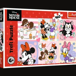 Puzzle Myszka Minnie 160 el. Kolorowy dzień Minnie