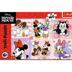 Puzzle Myszka Minnie 160 el. Kolorowy dzień Minnie