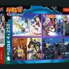 Puzzle Naruto Shippuden 4 x 250 el. Przygody Naruto Uzumaki