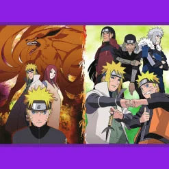 Puzzle Naruto Shippuden 4 x 250 el. Przygody Naruto Uzumaki