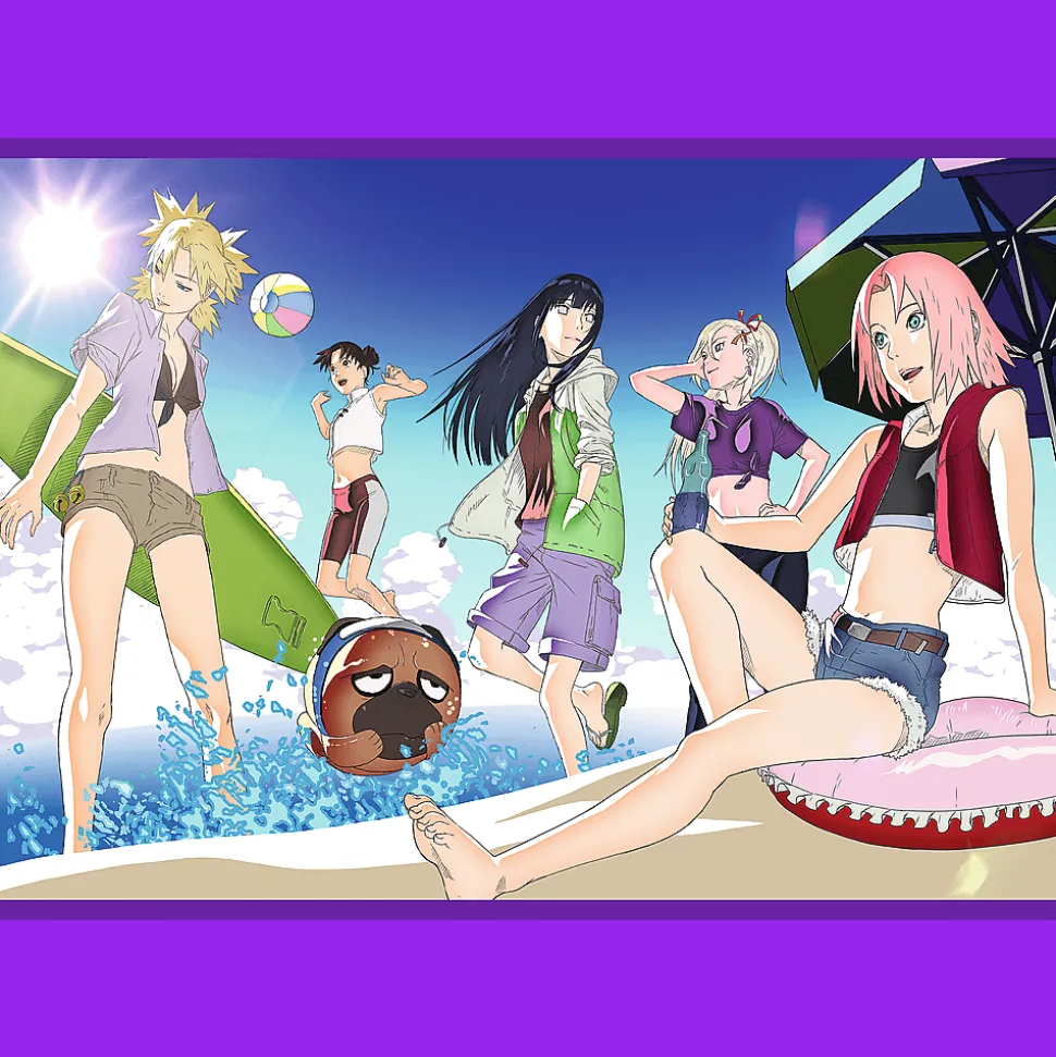 Puzzle Naruto Shippuden 4 x 250 el. Przygody Naruto Uzumaki