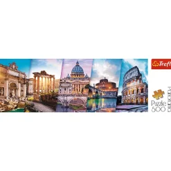 Puzzle panorama 500 el. Podróż do Włoch