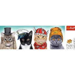 Puzzle panorama 500 el. Puszysta ekipa