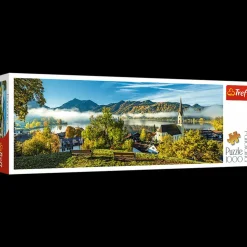 Puzzle panoramiczne 1000 el. Nad jeziorem Schliersee
