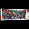 Puzzle panoramiczne Disney 1000 el. Dołącz do Uniwersum Marvela