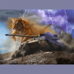 Puzzle Premium Plus Quality 1000 el. World of Tanks: Tiger II