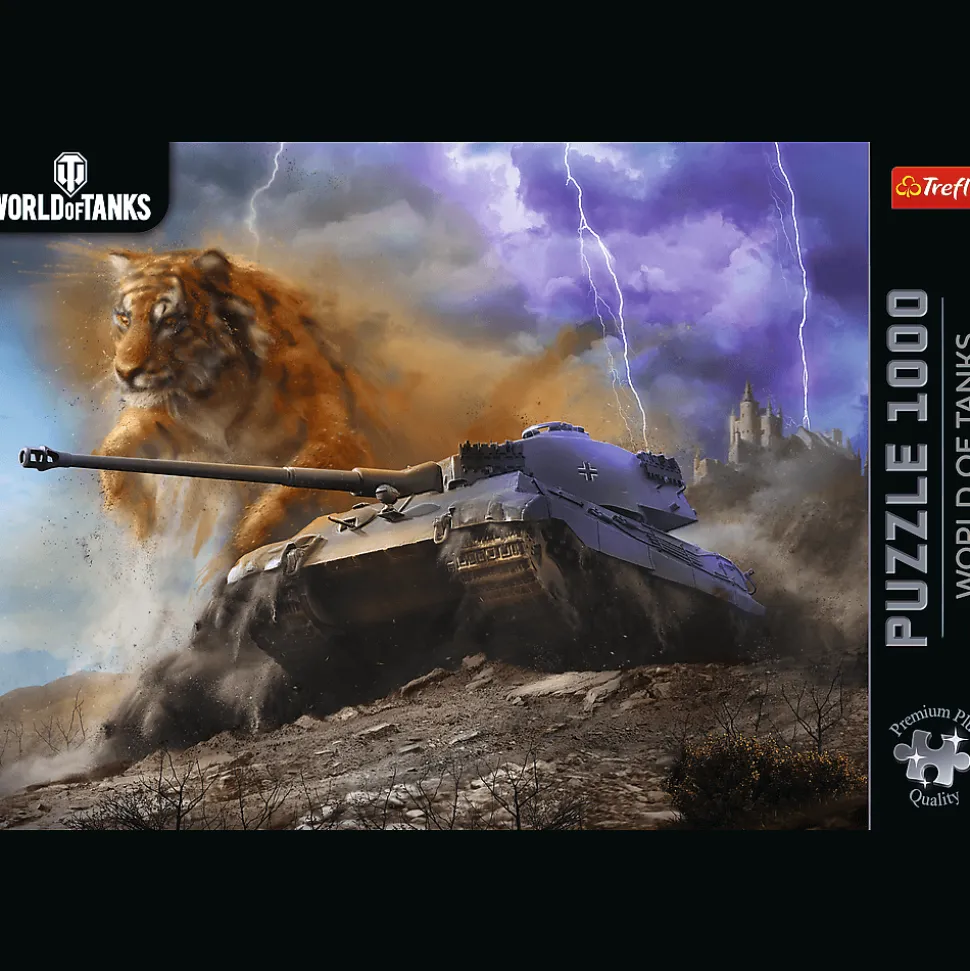 Puzzle Premium Plus Quality 1000 el. World of Tanks: Tiger II