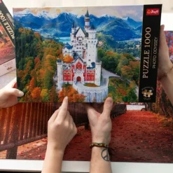 Puzzle Premium Plus Quality 1000 el. Photo Odyssey: Zamek Neuschwanstein, Niemcy