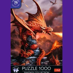 Puzzle Premium Plus Quality 1000 el. Fantasy Collection: Ognisty Smok