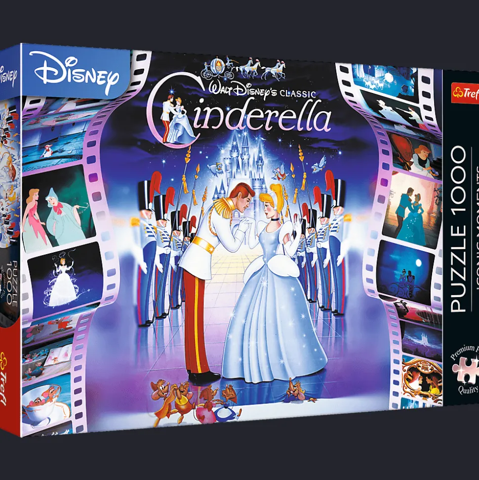 Puzzle Premium Plus Quality 1000 el. Iconic Moments: Kopciuszek