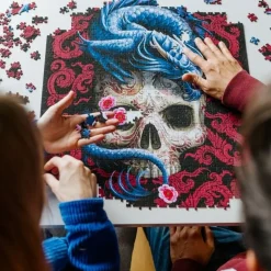 Puzzle Premium Plus Quality 1000 el. Fantasy Collection: Orientalny Smok