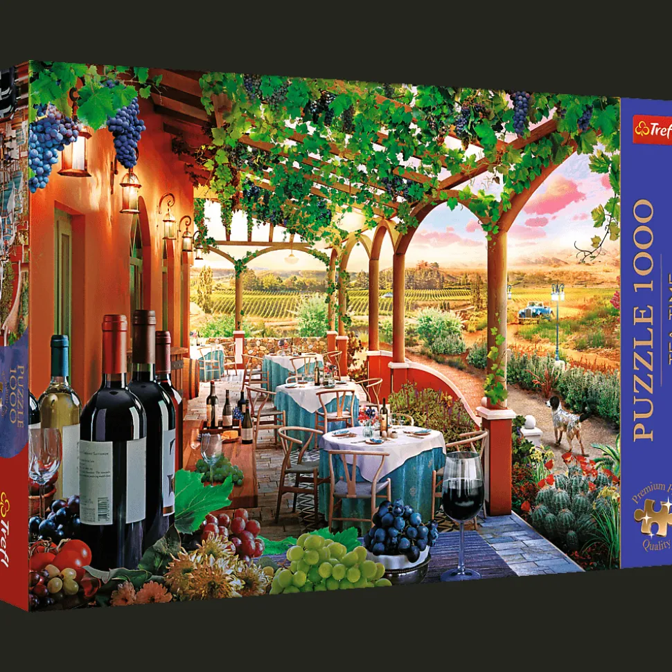 Puzzle Premium Plus Quality 1000 el. Tea Time: Włoska Winnica