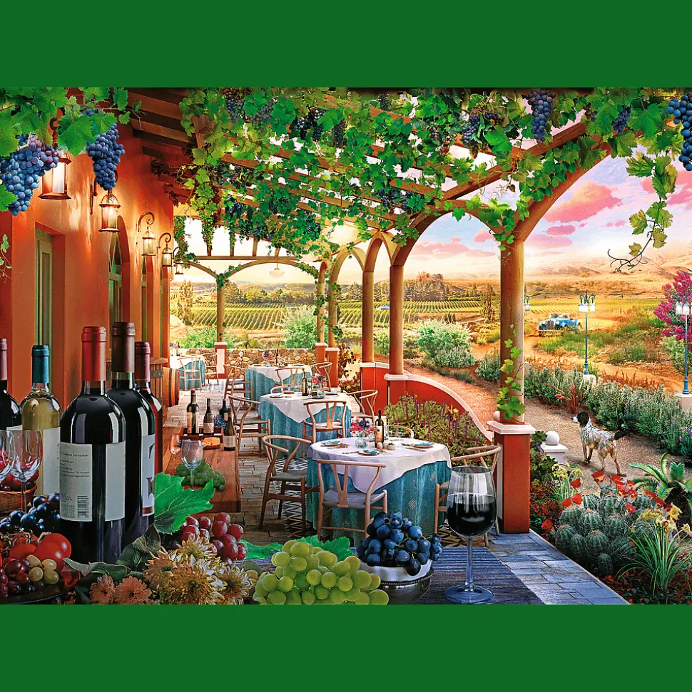 Puzzle Premium Plus Quality 1000 el. Tea Time: Włoska Winnica