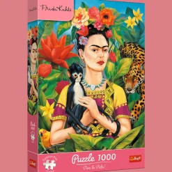 Puzzle Premium Plus Quality 1000 el. Frida Kahlo: Portret w dżungli