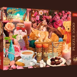 Puzzle Premium Plus Quality 1000 el. Tea Time: Wszystko co przyjemne
