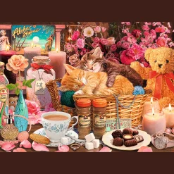 Puzzle Premium Plus Quality 1000 el. Tea Time: Wszystko co przyjemne