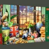 Puzzle Premium Plus Quality 1000 el. Tea Time: Wszystko co brytyjskie