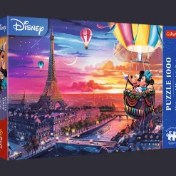 Puzzle Premium Plus Quality 1000 el. Mickey i Minnie w Paryżu