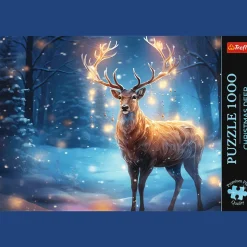 Puzzle Premium Plus Quality 1000 el. Świąteczny jeleń