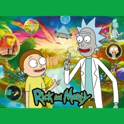 Puzzle Premium Plus Quality 1000 el. Rick i Morty