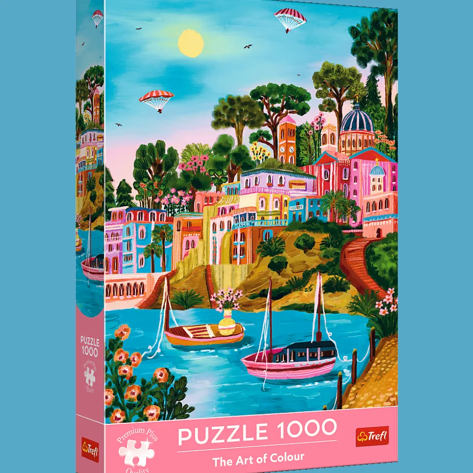 Puzzle Premium Plus Quality 1000 el. The Art of Colour: Siros, Grecja