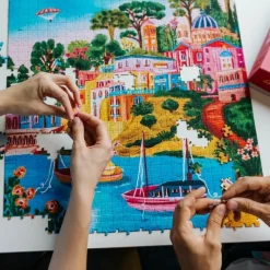 Puzzle Premium Plus Quality 1000 el. The Art of Colour: Siros, Grecja