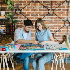 Puzzle Premium Plus Quality 1000 el. The Art of Colour: Siros, Grecja