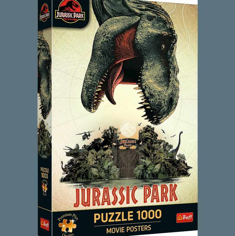 Puzzle Premium Plus Quality Jurassic Park 1000 el. Movie Posters