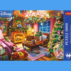 Puzzle Premium Plus Quality Disney 1000 el. Świąteczna chatka Disney
