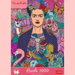 Puzzle Premium Plus Quality 1000 el.Frida Kahlo: Kwitnąca dusza